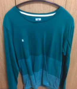 ロングtシャツ ボーダー