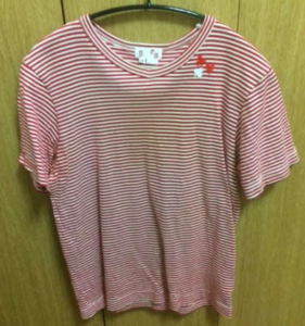 ヒロミチナカノ ボーダーTシャツ